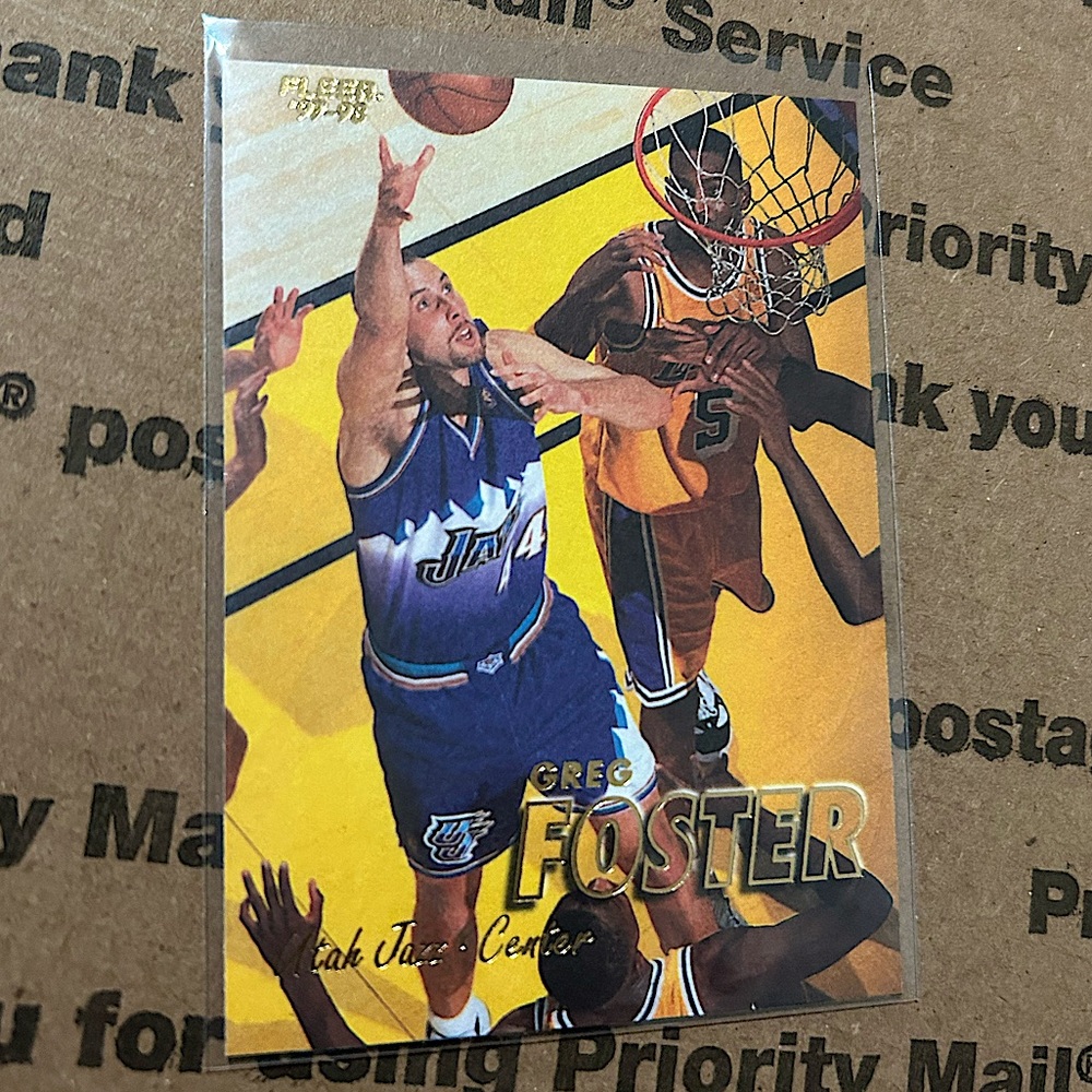 Greg Foster ‘98 Fleer Card